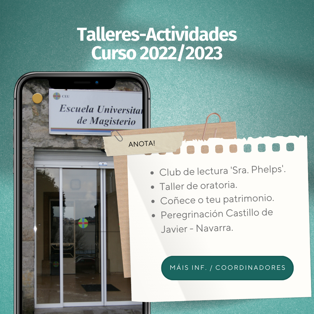 Talleres-Actividades Curso 2022-2023