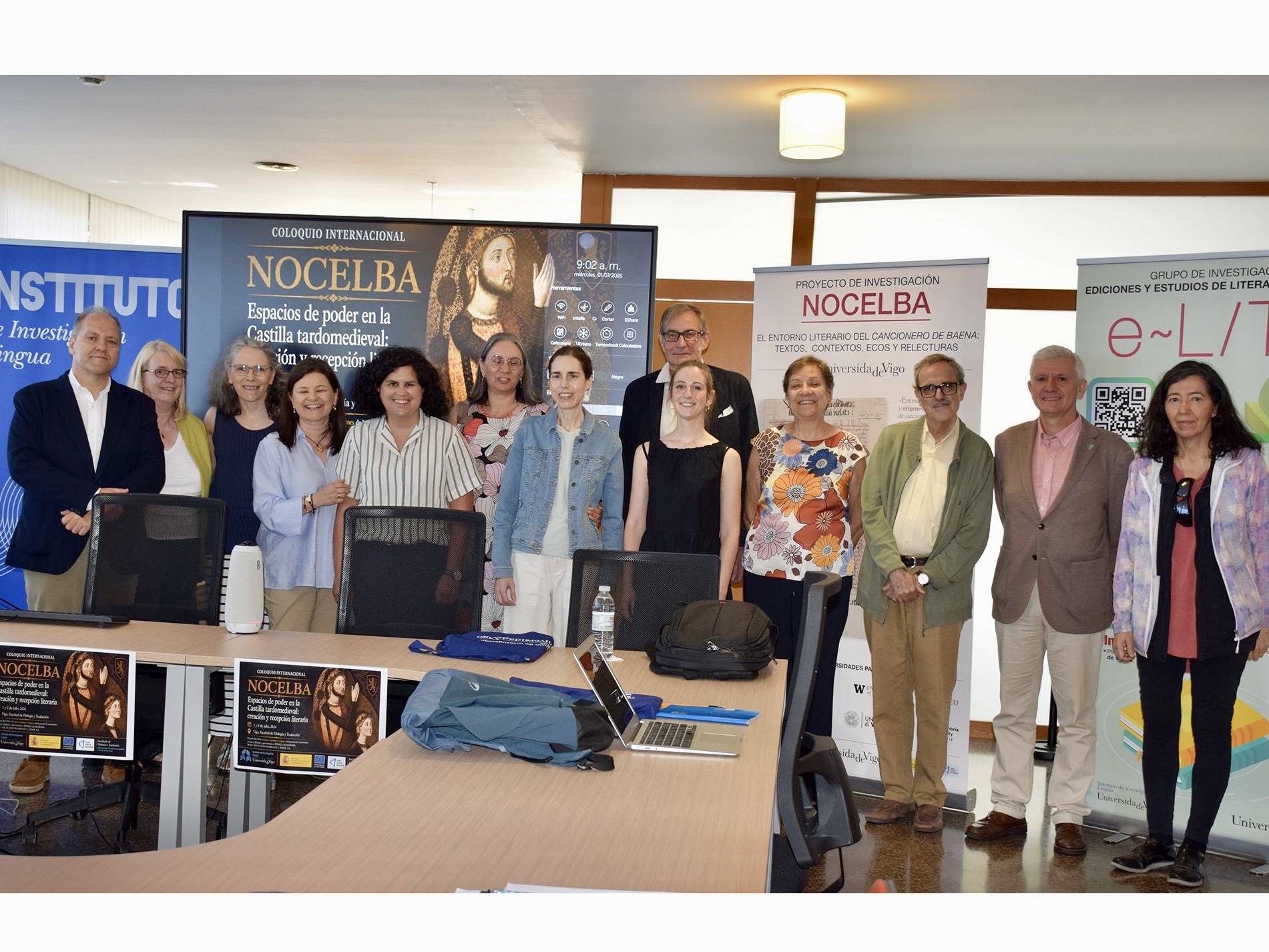 A nosa escola, presente nun encontro internacional sobre literatura medieval