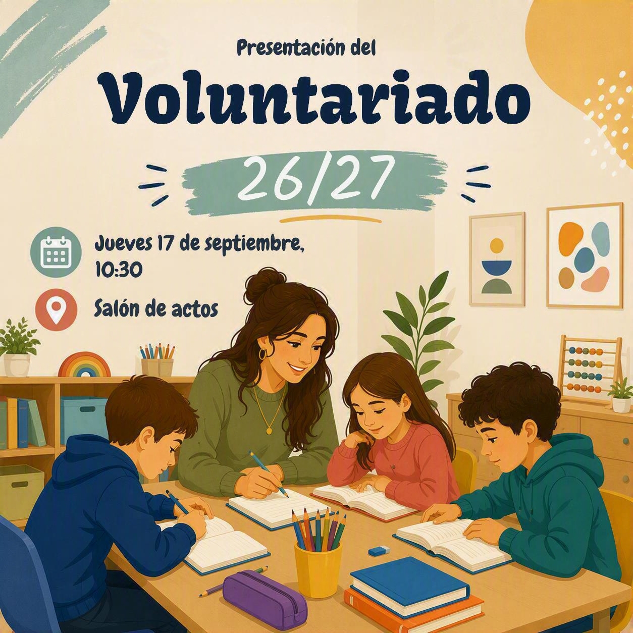 Presentación del Voluntariado