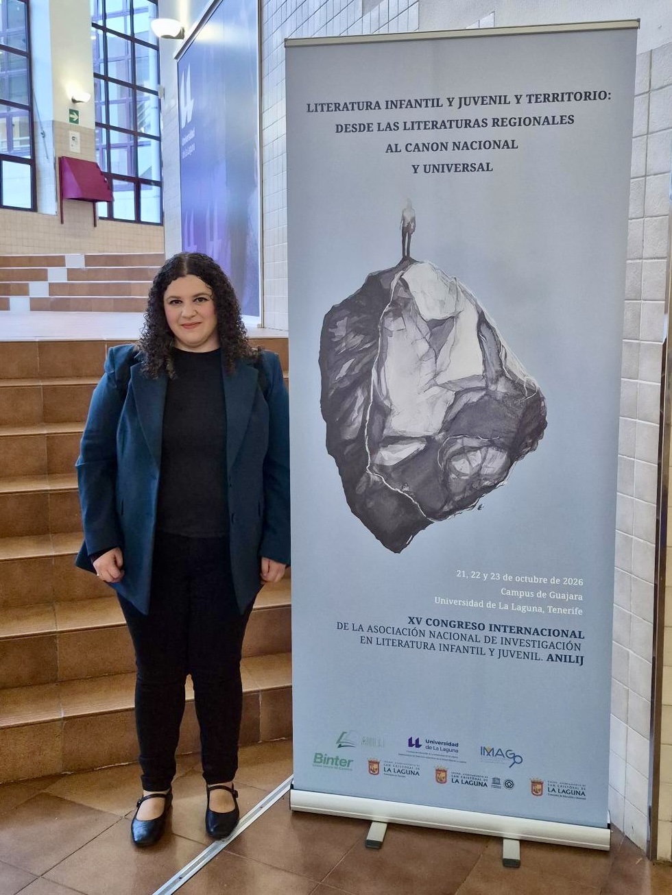 A nosa profesora María del Carmen Rodríguez Lorenzo participa no XV Congreso Internacional de ANILIJ